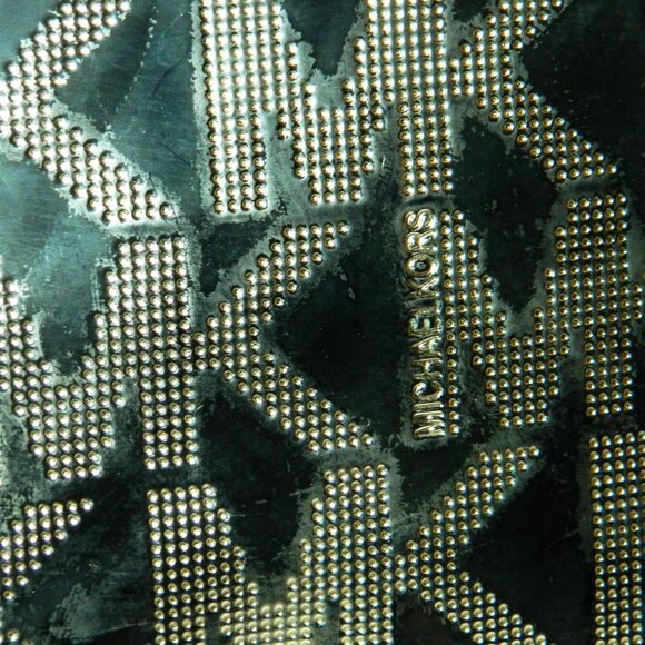 Michael Kors Gold Metallic Over-sized Wallet Clutch - Picture 4 of 10